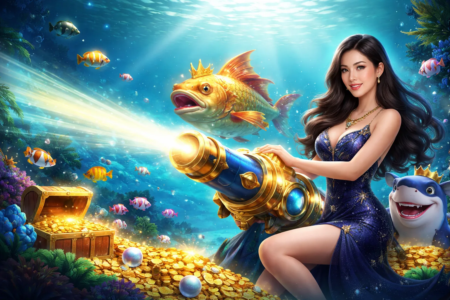 Hình ảnh nền game bắn cá đổi thưởng